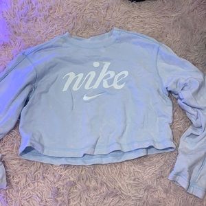 Nike cropped crew neck